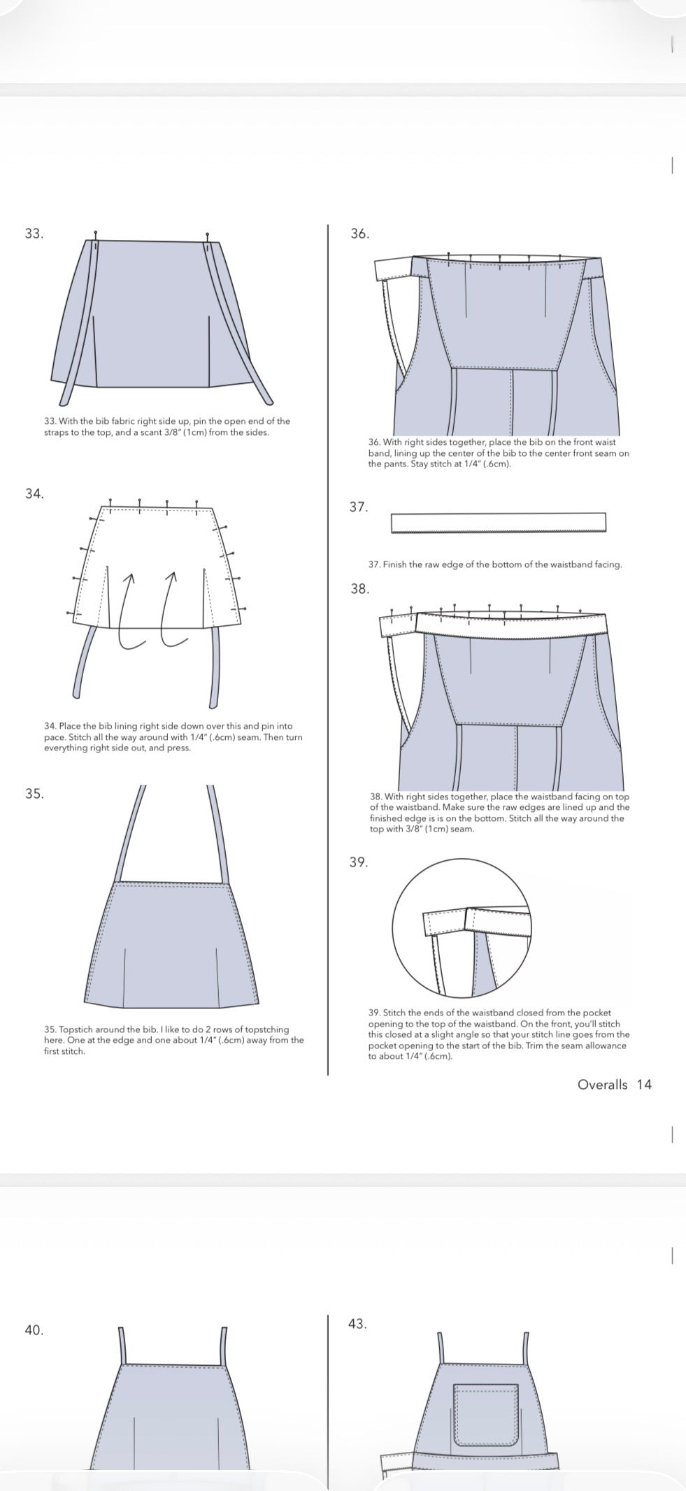 Playground Pants & Overalls - PDF Sewing Pattern