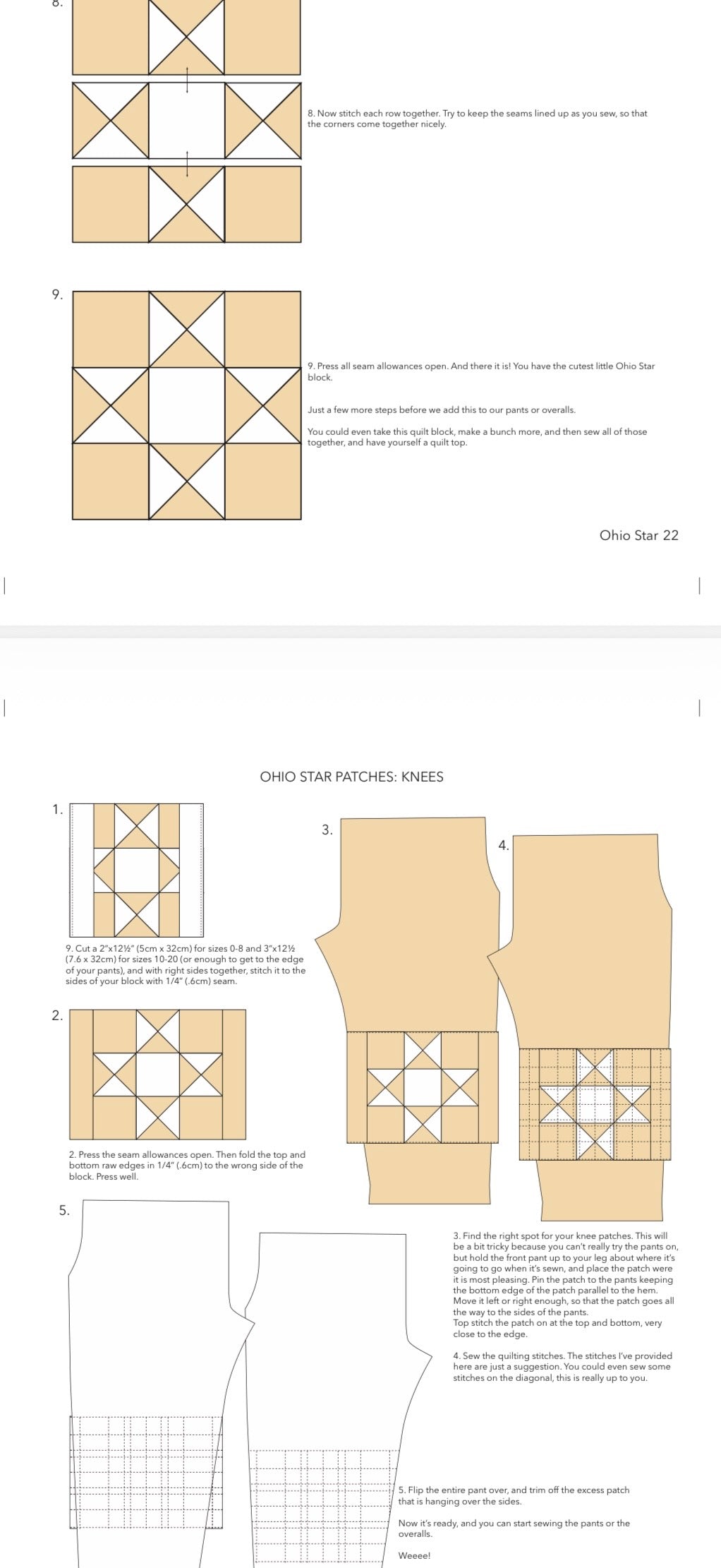 Playground Pants & Overalls - PDF Sewing Pattern